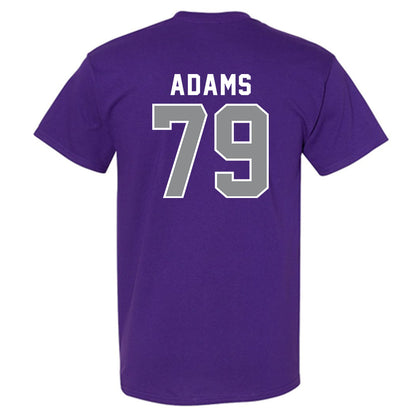 Kansas State - NCAA Football : Charlie Adams - Wildcat hand sign T-Shirt-1