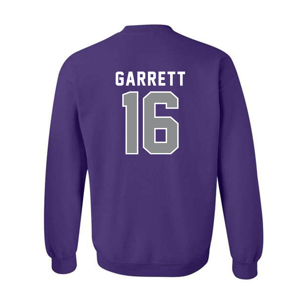 Kansas State - NCAA Women's Soccer : Ava Garrett - Wildcat hand sign Crewneck Sweatshirt-1