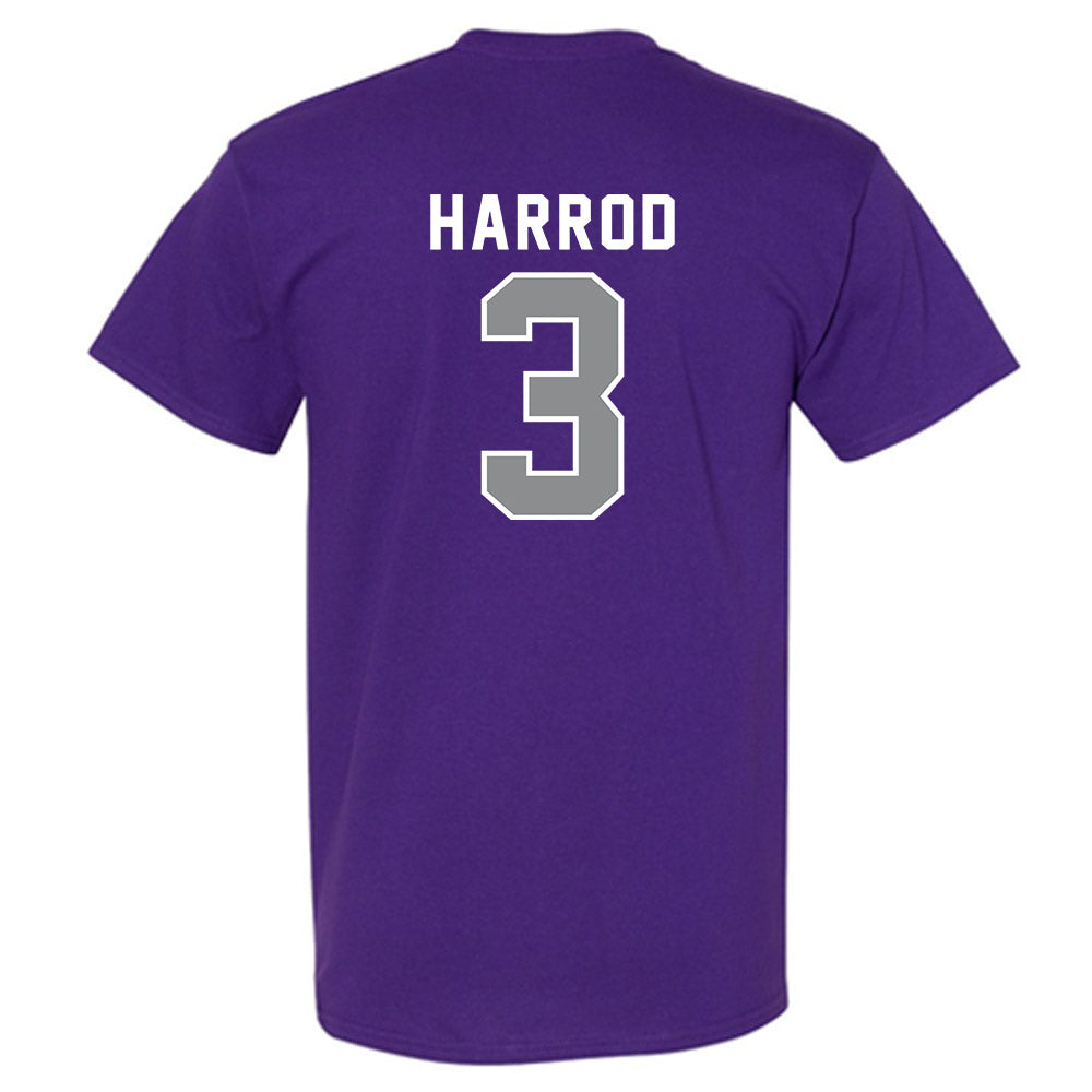 Kansas State - NCAA Women's Basketball : Brandie Harrod - Wildcat hand sign T-Shirt-1