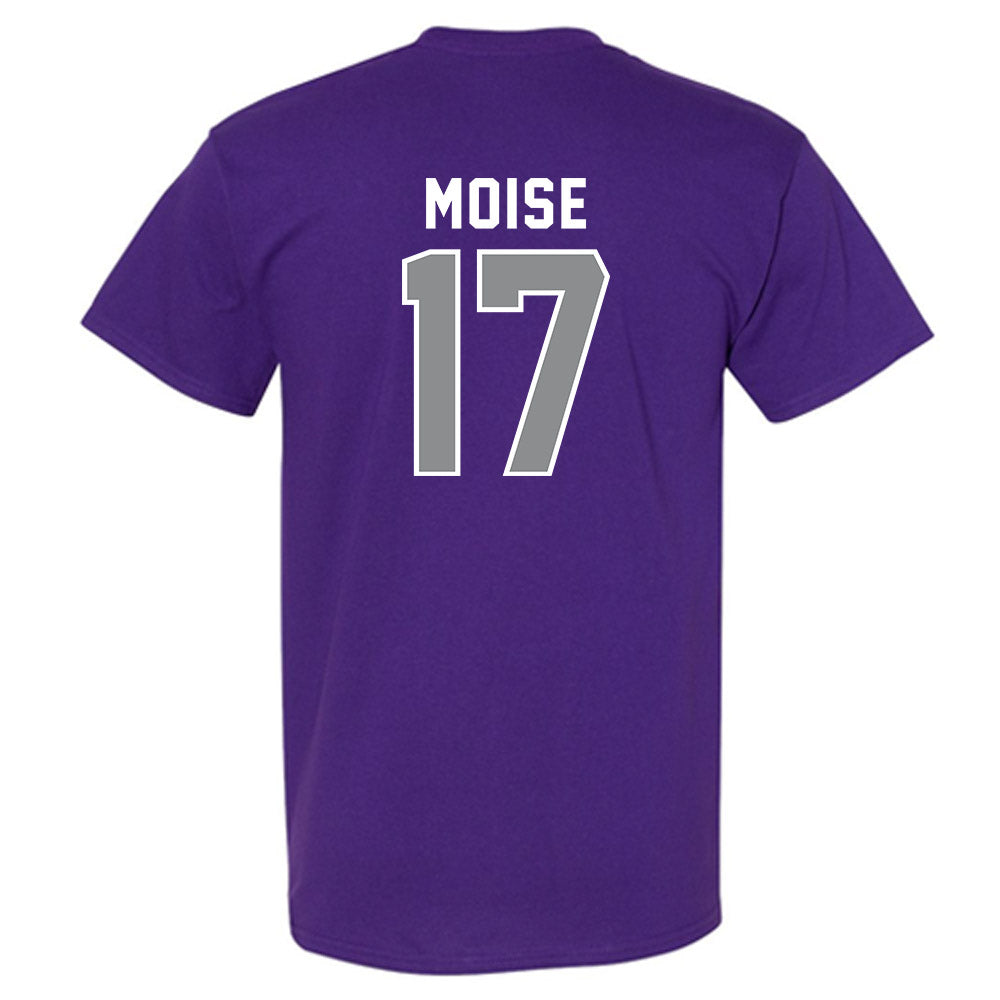 Kansas State - NCAA Football : Adonis Moise - Wildcat hand sign T-Shirt-1