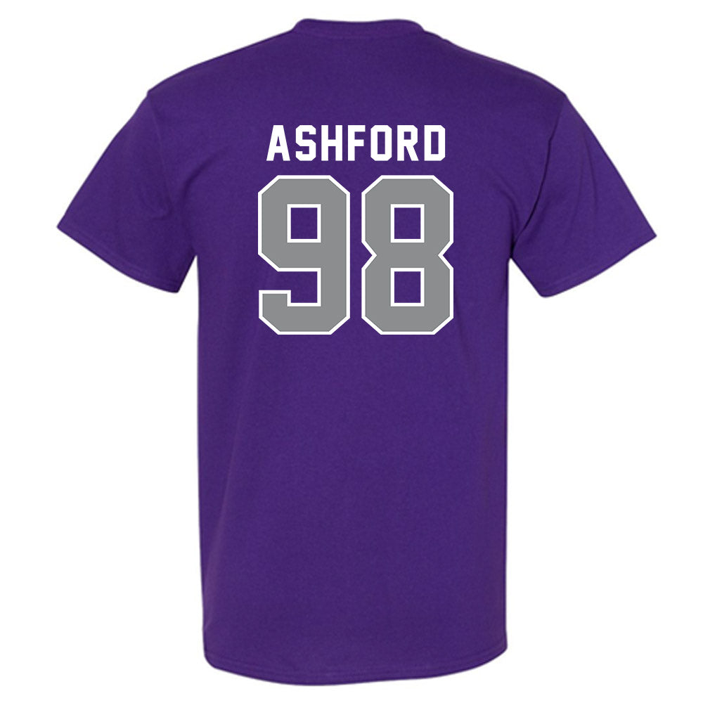 Kansas State - NCAA Football : Tucker Ashford - Wildcat hand sign T-Shirt-1