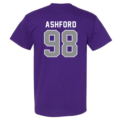 Kansas State - NCAA Football : Tucker Ashford - Wildcat hand sign T-Shirt-1
