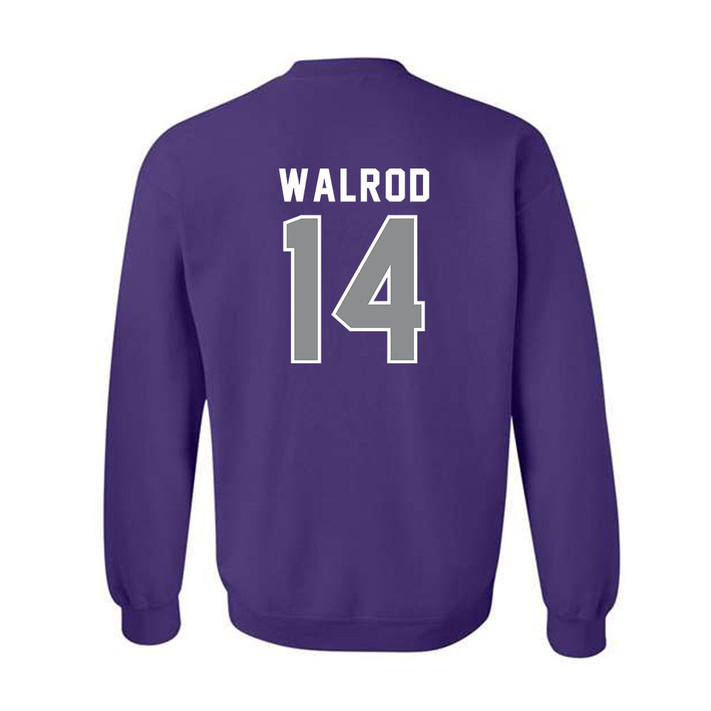 Kansas State - NCAA Women's Soccer : Reece Walrod - Wildcat hand sign Crewneck Sweatshirt-1