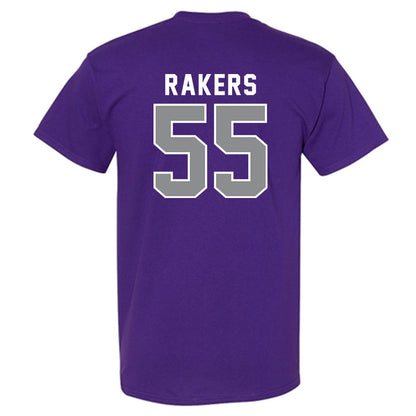 Kansas State - NCAA Football : Kyle Rakers - Wildcat hand sign T-Shirt-1