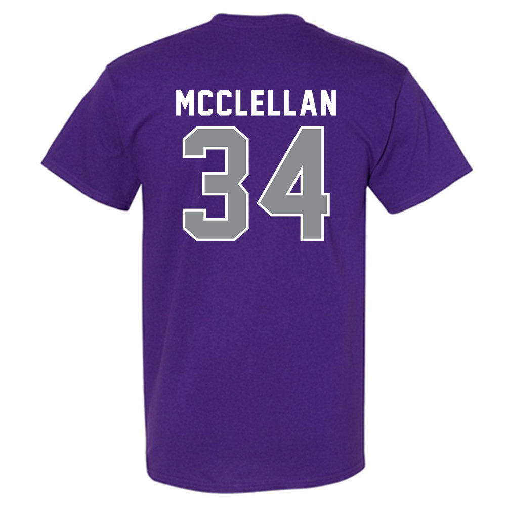 Kansas State - NCAA Football : Nick McClellan - Wildcat hand sign T-Shirt-1