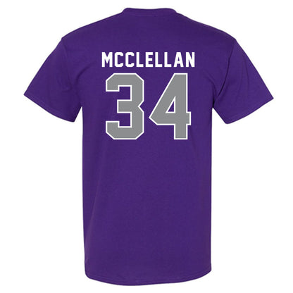 Kansas State - NCAA Football : Nick McClellan - Wildcat hand sign T-Shirt-1
