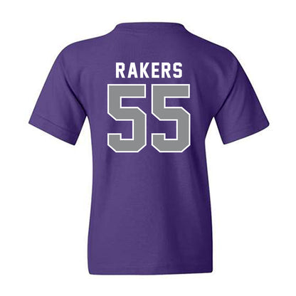 Kansas State - NCAA Football : Kyle Rakers - Wildcat hand sign Youth T-Shirt-1
