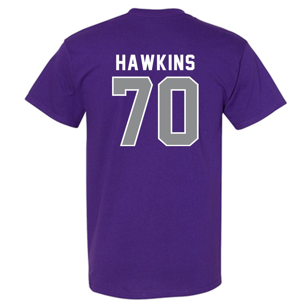 Kansas State - NCAA Football : Gus Hawkins - Wildcat hand sign T-Shirt-1