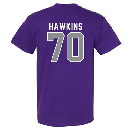 Kansas State - NCAA Football : Gus Hawkins - Wildcat hand sign T-Shirt-1