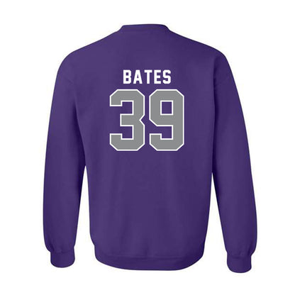Kansas State - NCAA Football : Travis Bates - Wildcat hand sign Crewneck Sweatshirt-1