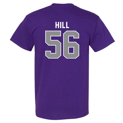 Kansas State - NCAA Football : Elijah Hill - Wildcat hand sign T-Shirt-1
