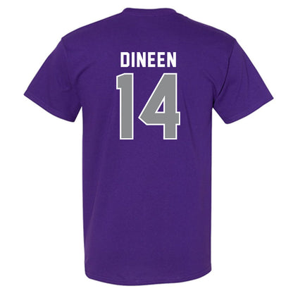 Kansas State - NCAA Football : Jet Dineen - Wildcat hand sign T-Shirt-1