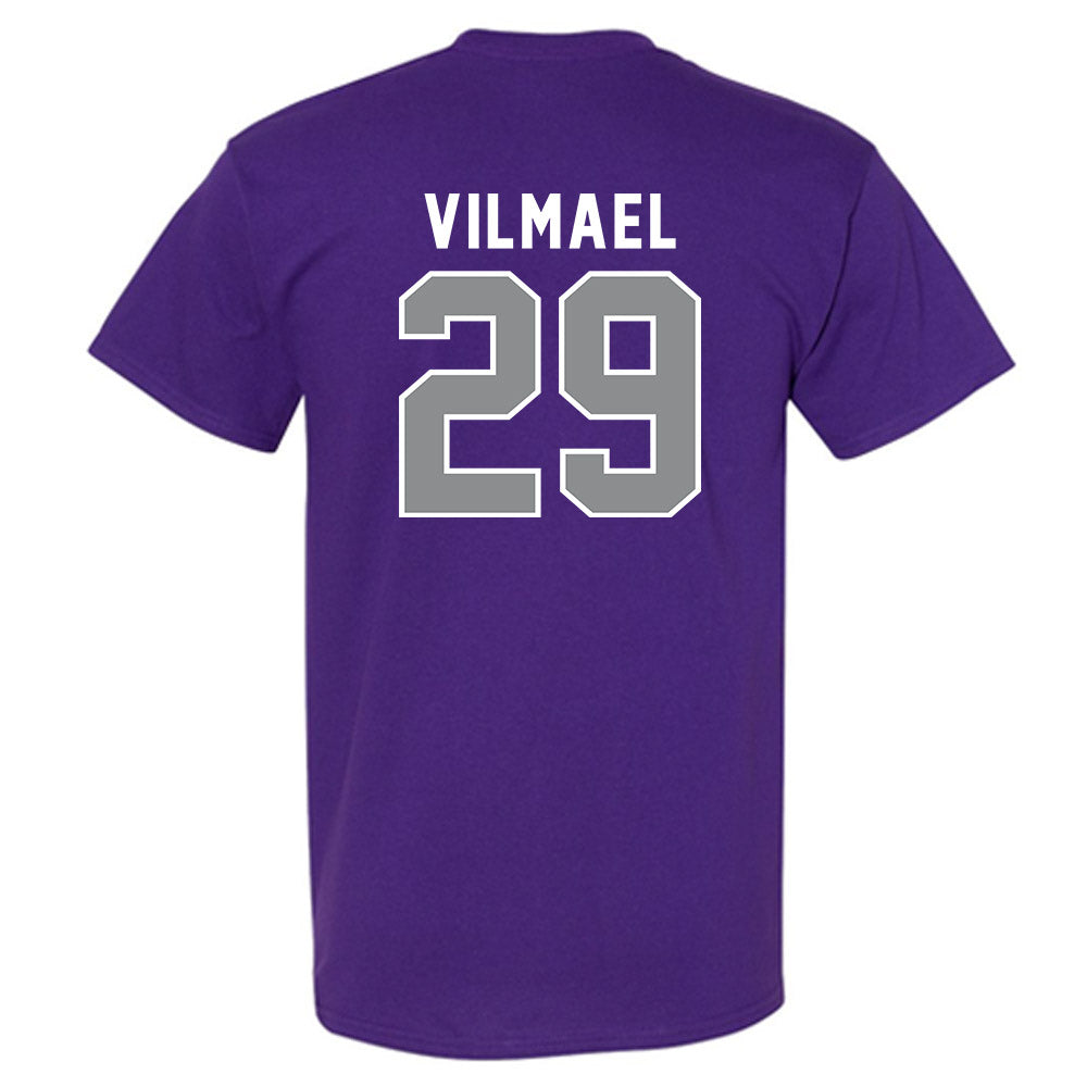 Kansas State - NCAA Football : Josiah Vilmael - Wildcat hand sign T-Shirt-1