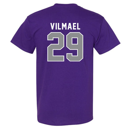 Kansas State - NCAA Football : Josiah Vilmael - Wildcat hand sign T-Shirt-1