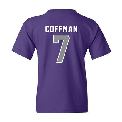 Kansas State - NCAA Women's Soccer : Sydney Coffman - Wildcat hand sign Youth T-Shirt-1