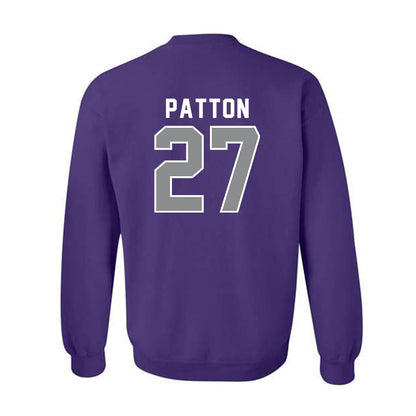 Kansas State - NCAA Football : Cub Patton - Wildcat hand sign Crewneck Sweatshirt-1