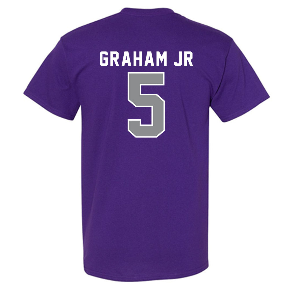 Kansas State - NCAA Football : Micheal Graham Jr - Wildcat hand sign T-Shirt-1