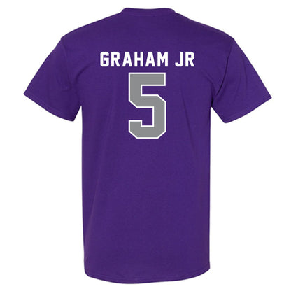 Kansas State - NCAA Football : Micheal Graham Jr - Wildcat hand sign T-Shirt-1