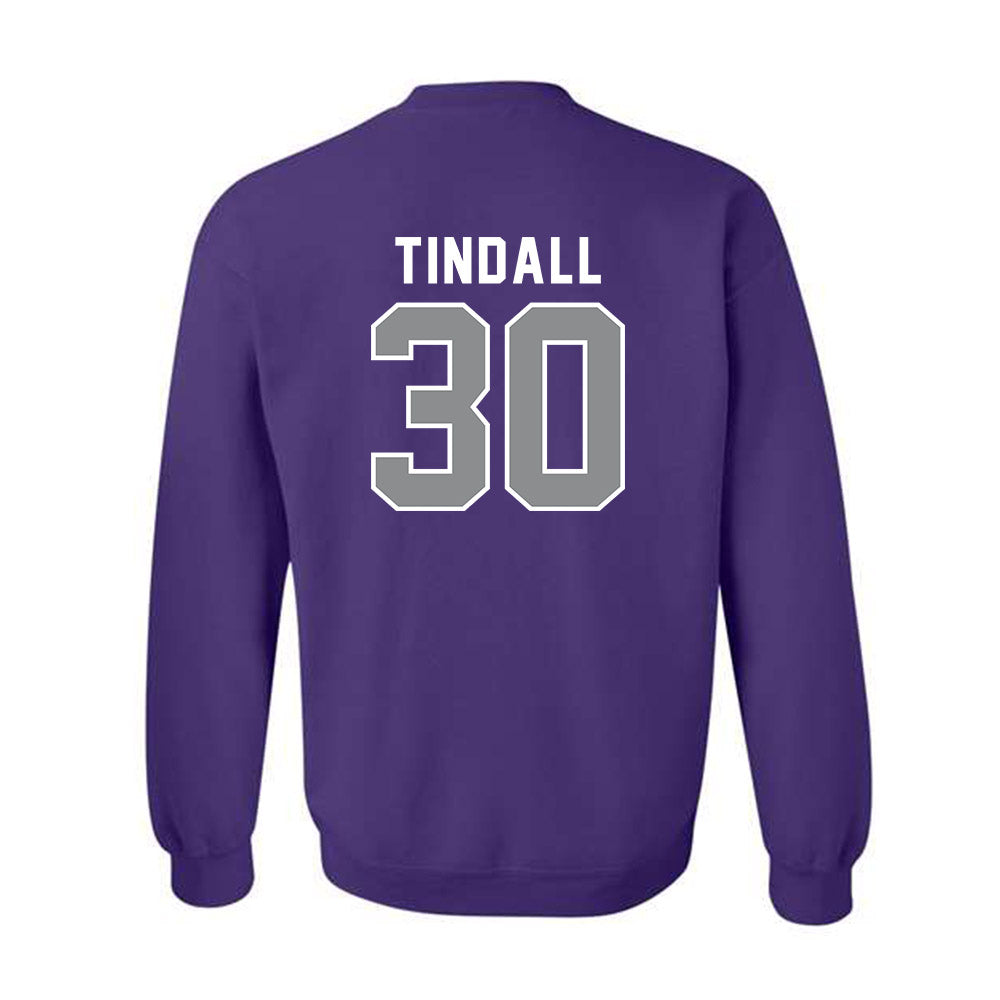 Kansas State - NCAA Women's Volleyball : Tatum Tindall - Wildcat hand sign Crewneck Sweatshirt-1