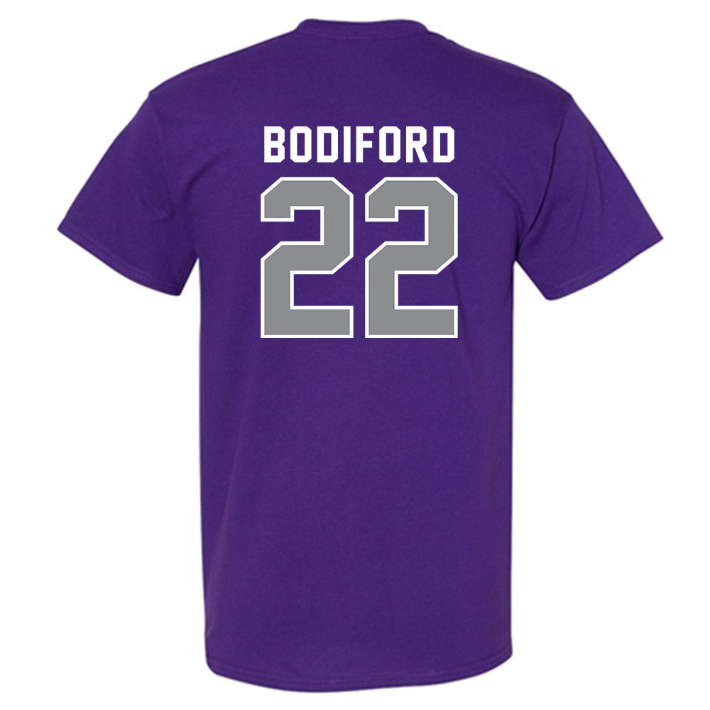 Kansas State - NCAA Football : Makari Bodiford - Wildcat hand sign T-Shirt-1