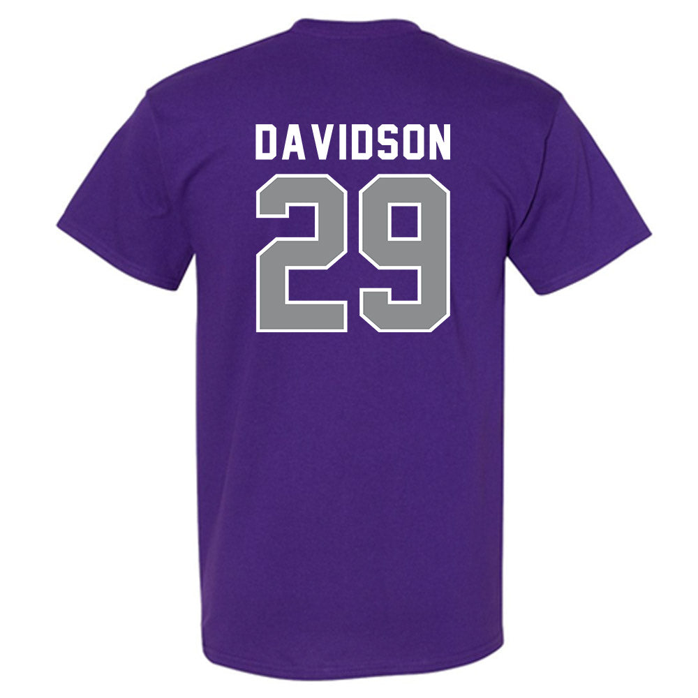 Kansas State - NCAA Football : Dylan Davidson - Wildcat hand sign T-Shirt-1