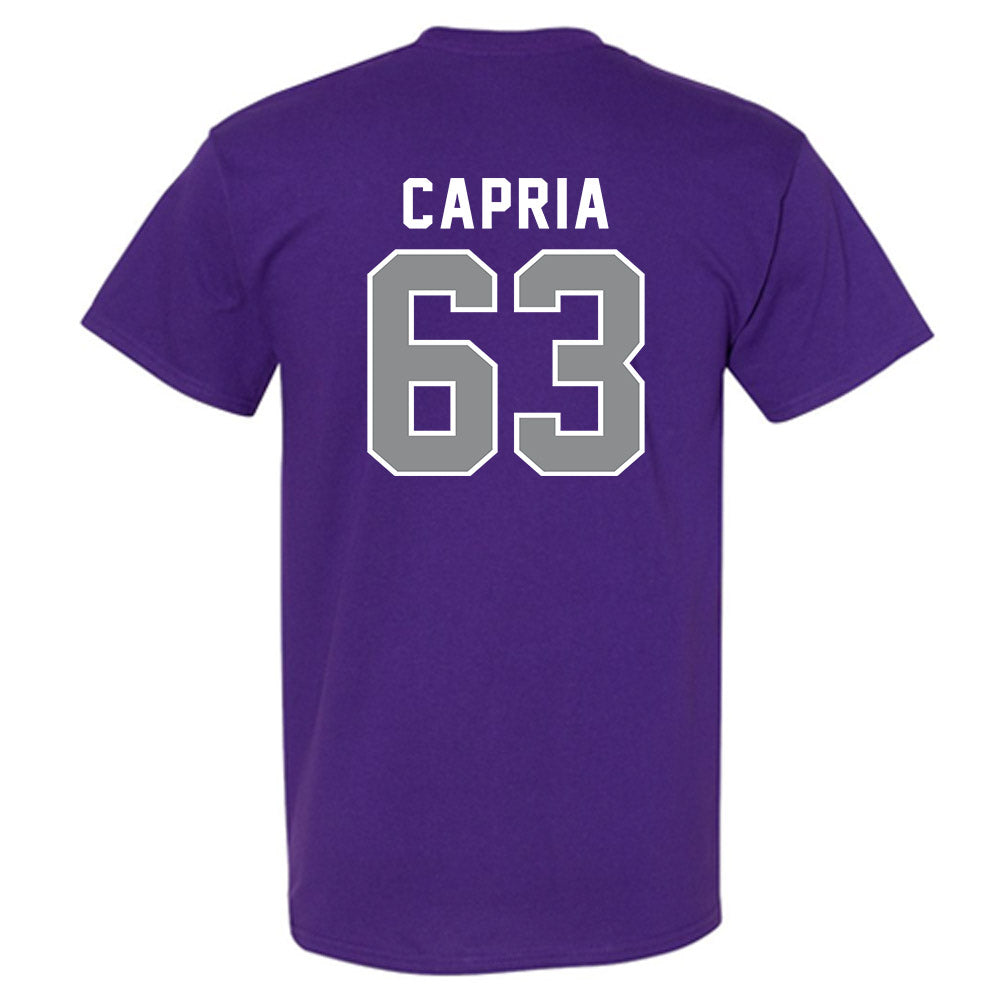 Kansas State - NCAA Football : Michael Capria - Wildcat hand sign T-Shirt-1