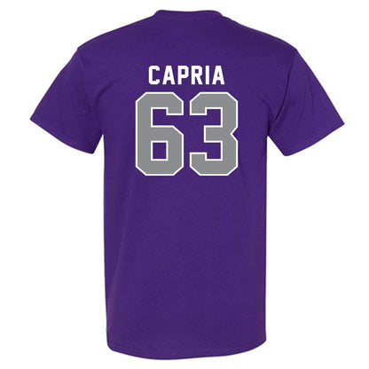 Kansas State - NCAA Football : Michael Capria - Wildcat hand sign T-Shirt-1