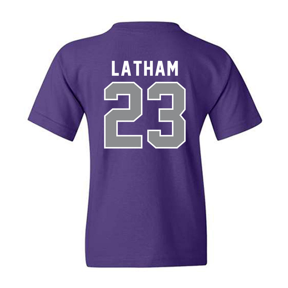 Kansas State - NCAA Women's Volleyball : Lauren Latham - Wildcat hand sign Youth T-Shirt-1