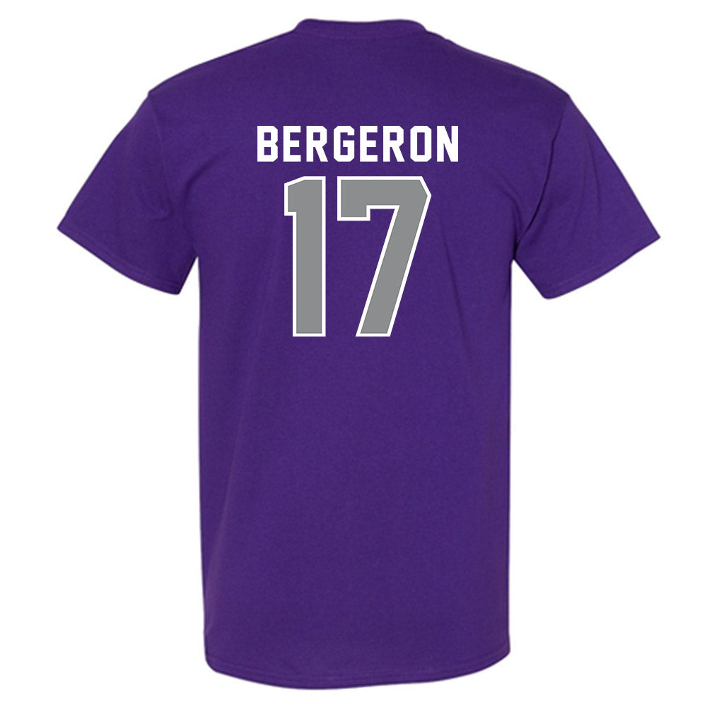 Kansas State - NCAA Football : Mikey Bergeron - Wildcat hand sign T-Shirt-1