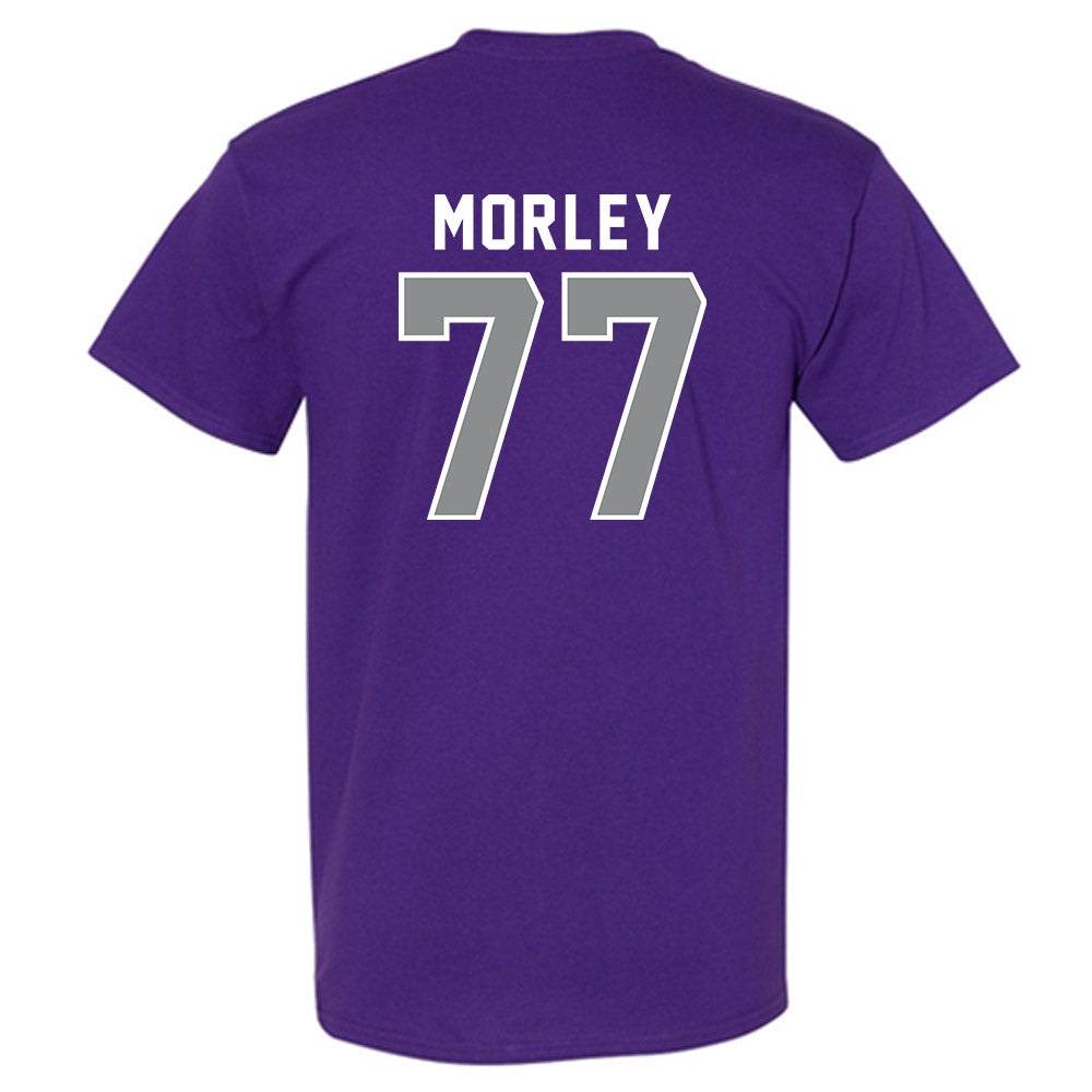 Kansas State - NCAA Football : Tanner Morley - Wildcat hand sign T-Shirt-1