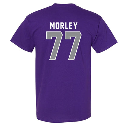 Kansas State - NCAA Football : Tanner Morley - Wildcat hand sign T-Shirt-1