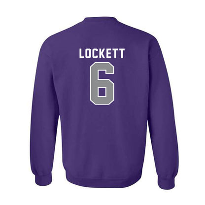 Kansas State - NCAA Football : Sterling Lockett - Wildcat hand sign Crewneck Sweatshirt-1