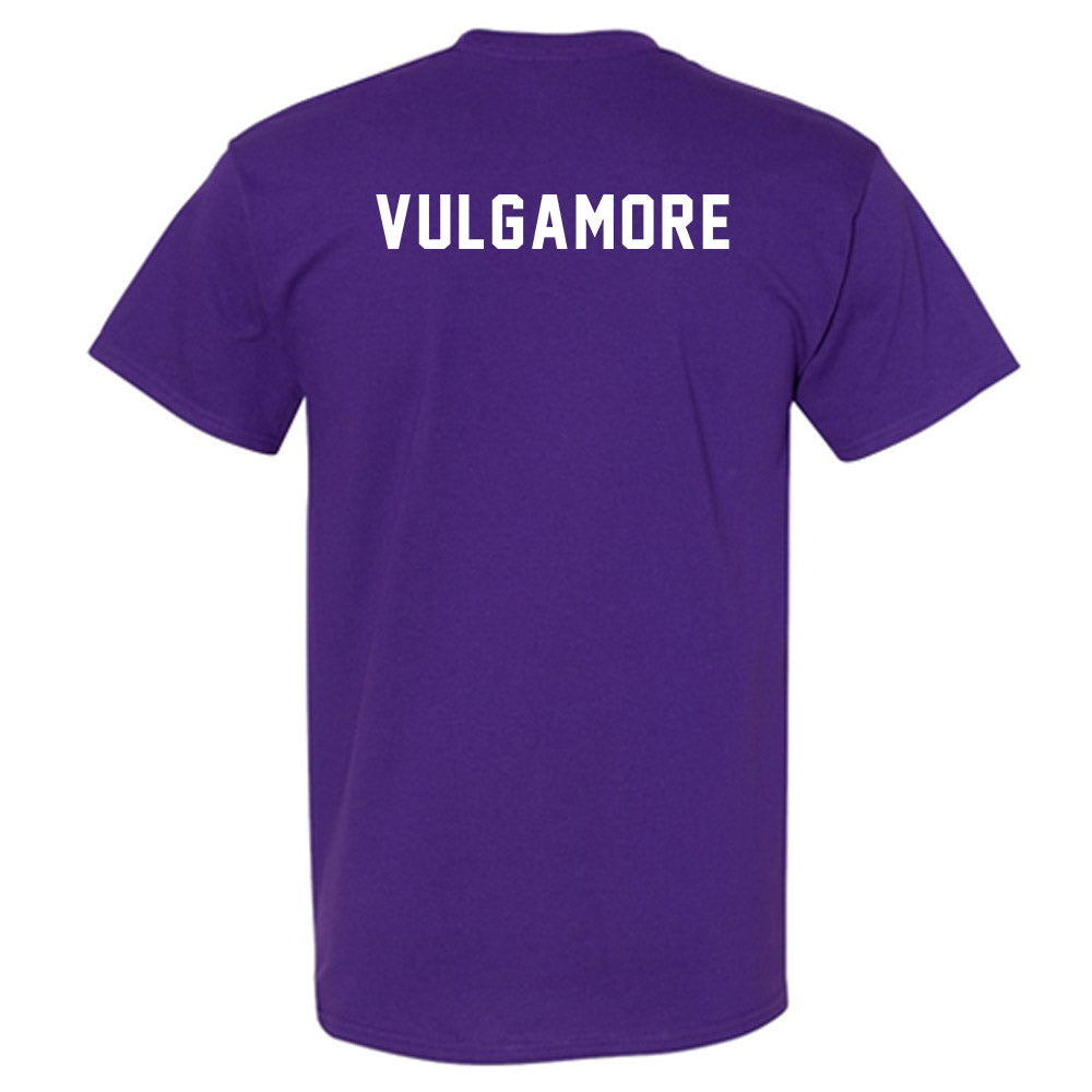 Kansas State - NCAA Men's Track & Field : Camden Vulgamore - Wildcat hand sign T-Shirt-1