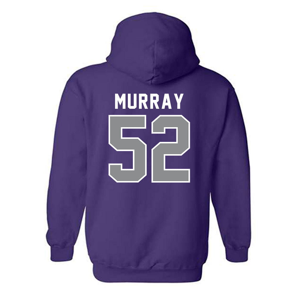 Kansas State - NCAA Baseball : Chandler Murray - Wildcat hand sign Hooded Sweatshirt-1
