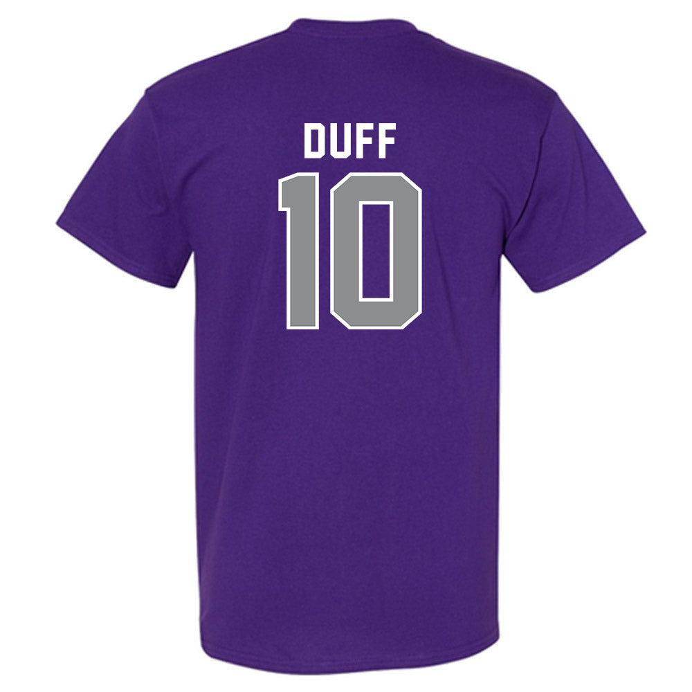 Kansas State - NCAA Football : Dillon Duff - Wildcat hand sign T-Shirt-1