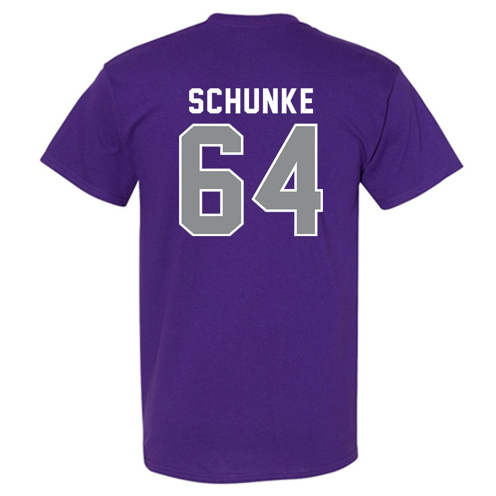 Kansas State - NCAA Football : Navarro Schunke - Wildcat hand sign T-Shirt-1