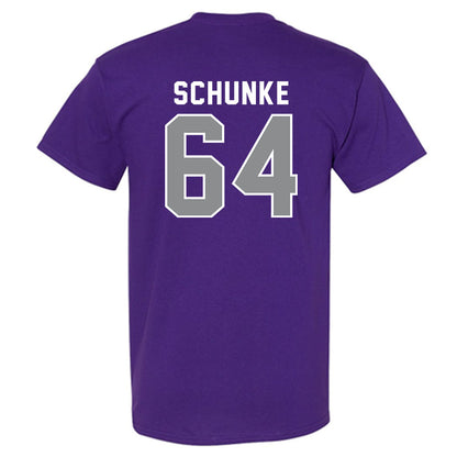 Kansas State - NCAA Football : Navarro Schunke - Wildcat hand sign T-Shirt-1