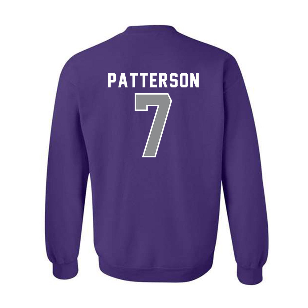 Kansas State - NCAA Football : Kaleb Patterson - Wildcat hand sign Crewneck Sweatshirt-1