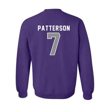 Kansas State - NCAA Football : Kaleb Patterson - Wildcat hand sign Crewneck Sweatshirt-1