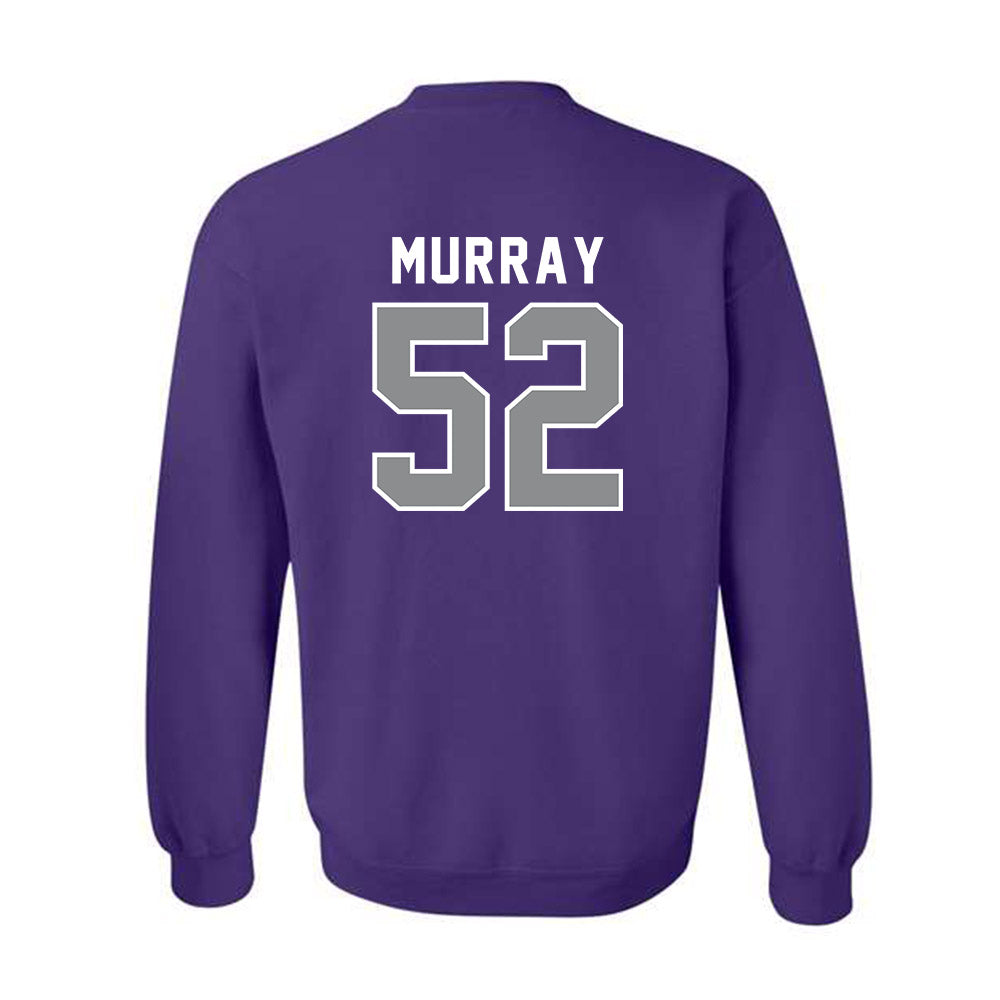 Kansas State - NCAA Baseball : Chandler Murray - Wildcat hand sign Crewneck Sweatshirt-1