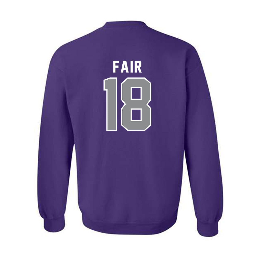Kansas State - NCAA Football : Wesley Fair - Wildcat hand sign Crewneck Sweatshirt-1