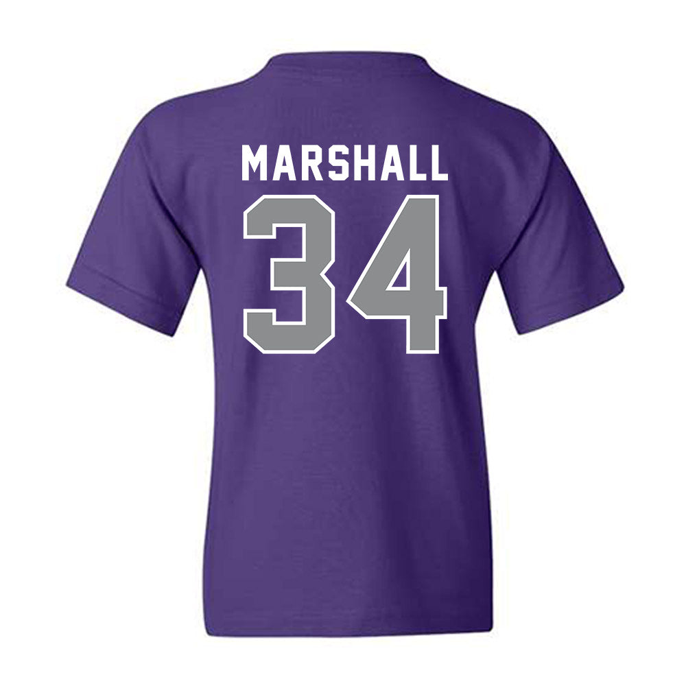 Kansas State - NCAA Women's Soccer : Allison Marshall - Wildcat hand sign Youth T-Shirt-1