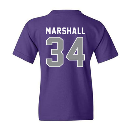 Kansas State - NCAA Women's Soccer : Allison Marshall - Wildcat hand sign Youth T-Shirt-1