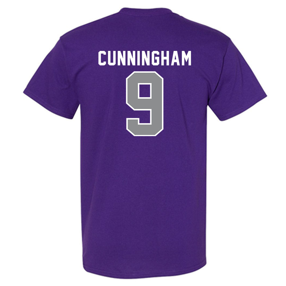 Kansas State - NCAA Women's Rowing : Sylvia Cunningham - Wildcat hand sign T-Shirt-1