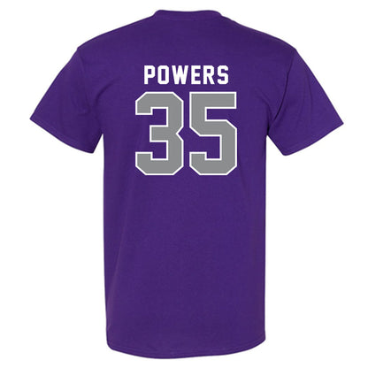 Kansas State - NCAA Football : Gabe Powers - Wildcat hand sign T-Shirt-1