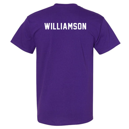 Kansas State - NCAA Women's Rowing : Bailey Williamson - Wildcat hand sign T-Shirt-1