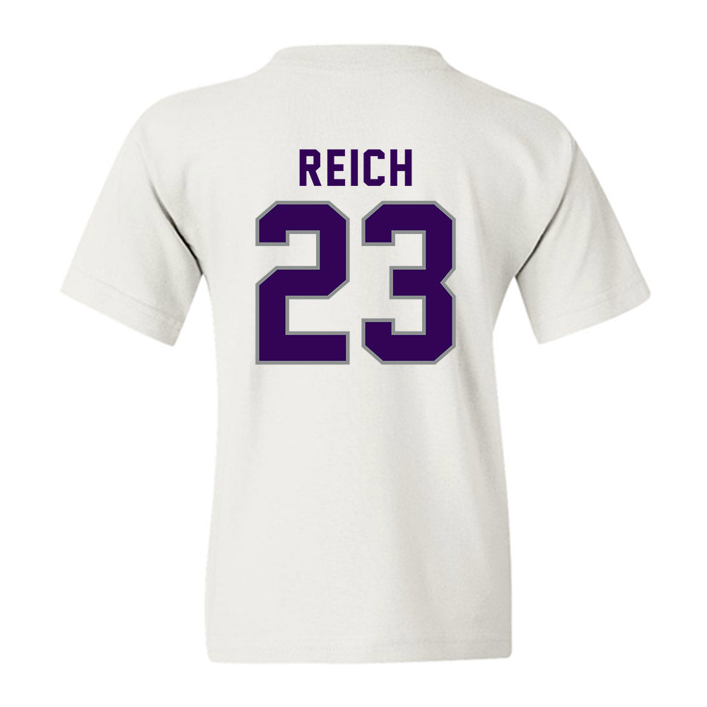 Kansas State - NCAA Baseball : Jonah Reich - Wildcat hand sign Youth T-Shirt-1