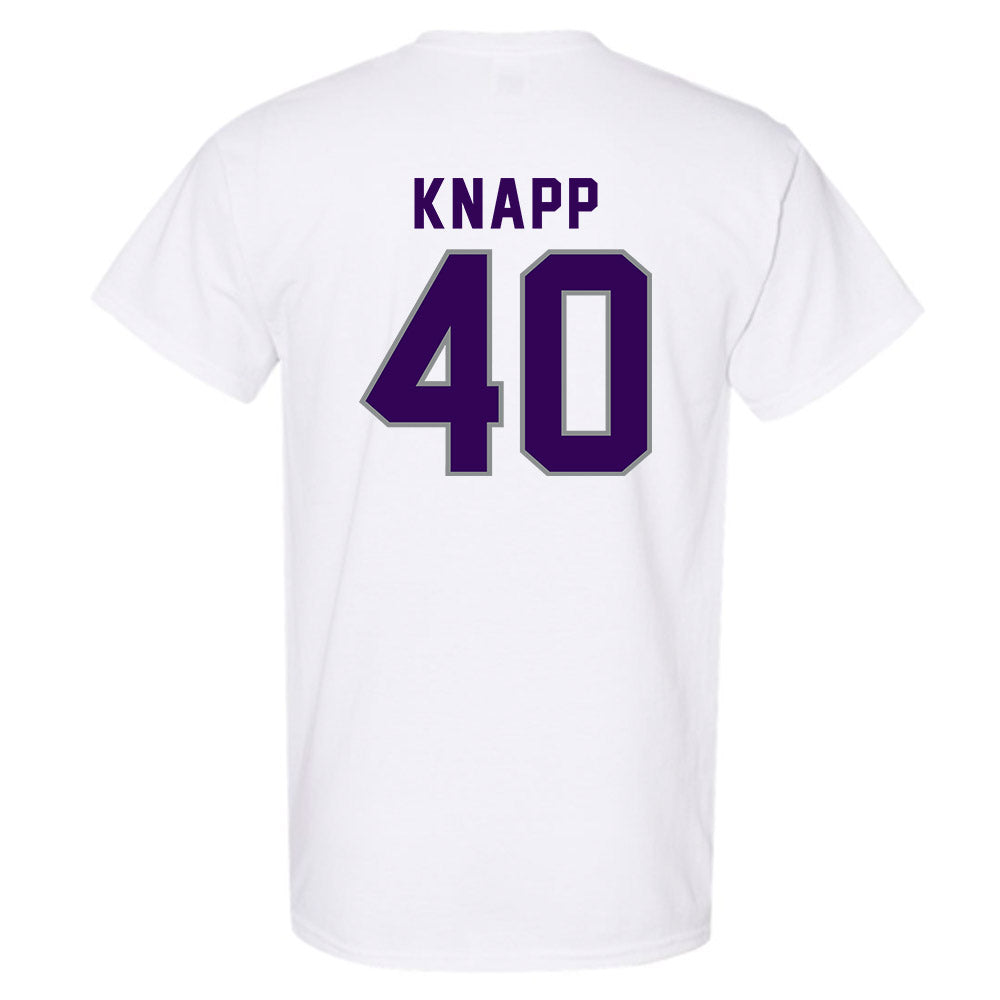 Kansas State - NCAA Football : Dalton Knapp - Wildcat hand sign T-Shirt-1