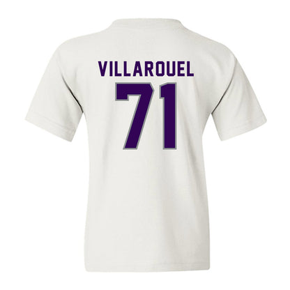 Kansas State - NCAA Football : Dylan Villarouel - Wildcat hand sign Youth T-Shirt-1