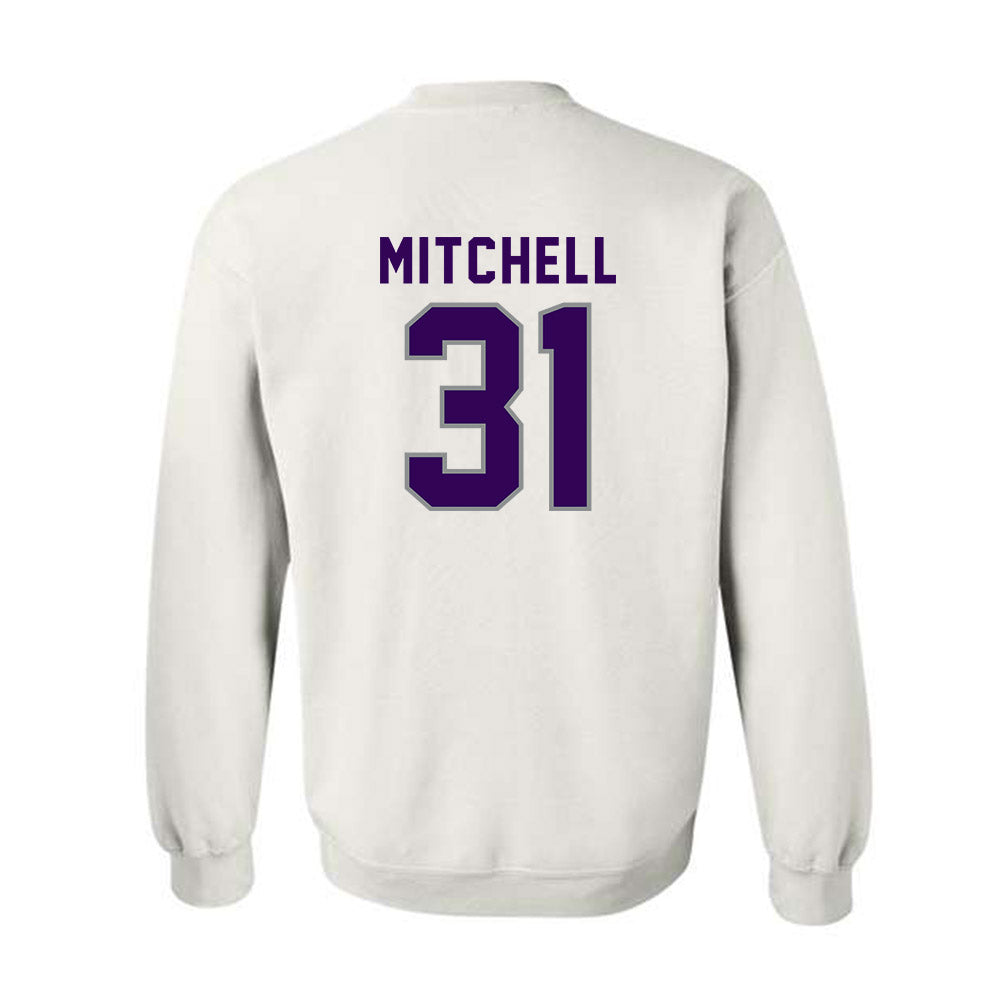 Kansas State - NCAA Football : Dominic Mitchell - Wildcat hand sign Crewneck Sweatshirt-1